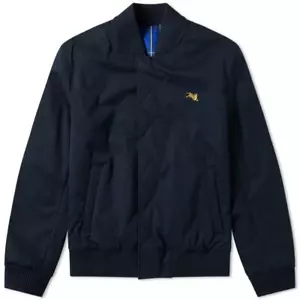 Chaqueta de Bombardero Reversible Kenzo Saltando Cresta de Tigre Azul Medianoche - Imagen 1 de 5