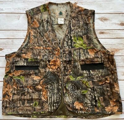 VINTAGE NORTHWEST TERRITORY CAMO HUNTING VEST MENS SIZE 2X EXCELLENT CONDITION - Image 1 of 4