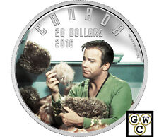 2016 Star Trek(TM)The Trouble with Tribbles Color $20 Prf Fine Silver(NT)(17868)
