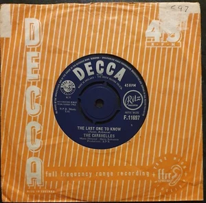 THE CARAVELLES - You Don't Have to be a Baby to Cry - Decca F 11697 - NM - Picture 1 of 2