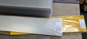 Nummernschild ACRYLROHLINGE + reflektierend 10 weiß, 10 gelb + 200 Acryl - Bild 1 von 3