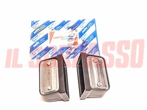 FANALINI LUCI TARGA DESTRO SINISTRO FIAT 132 2000 ORIGINALI CARELLO - Imagen 1 de 3
