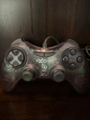 Vintage AXIS PAD COLORS : USB Game Controller W Vibration Retro 90's - Image 1 of 4