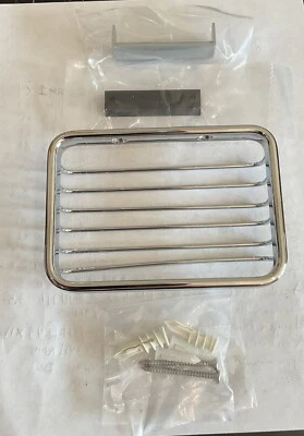 Ginger Shower Soap Basket Polished Chrome Wall Mounted 550G/PC - Image 1 of 4