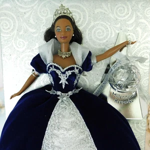 Barbie Princesa Milenaria con Feliz Año Nuevo 2000 Ornamento de Recuerdo SIN Caja - Imagen 1 de 6