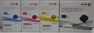 SET 4 GENUINE SEALED XEROX 8700 ColorQube SOLID INK SET 108R00990 991 992 994 - Picture 1 of 1