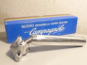 Beautiful NOS  NIB Vintage Campagnolo Super Record Seatpost 26.6 mm - Cinelli - Picture 1 of 21