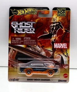 2025 Hot Wheels Premium 1:64 Pop Culture Ghost Rider Charger Diecast Car - Picture 1 of 6