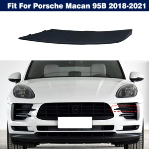 Left Front Bumper Grille Moulding Trim Cover For Porsche Macan 95B 2018-2021 - Picture 1 of 9