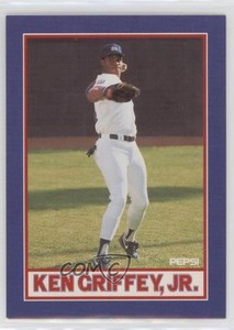 1991 Pepsi Ken Griffey Sr/Jr Food Issue Ken Griffey Jr #2-8 HOF