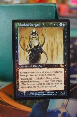 MTG foil masked gorgon from judgement magic the gathering - Image 1 of 2