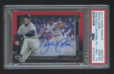 POP 1 PSA 10 DAVID CONE 2017 TOPPS TRIBUTE AUTO /10 GENERATION EXCELLENT  HOF ?