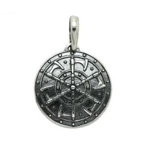 Wikingerachsenschild Herren Anhänger Silber 925 - Bild 1 von 2