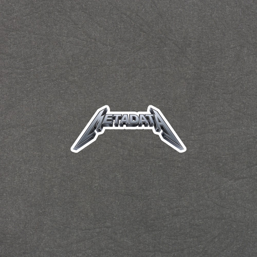 Metadata Rock Band Music Chrome Emblem Car Truck Decal Sticker #3923 | eBay