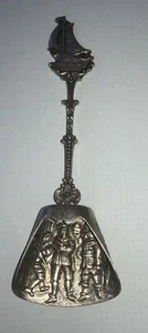 Vintage Dutch repousse , Hendrik Hooijkaas 90 spoon - Picture 1 of 6
