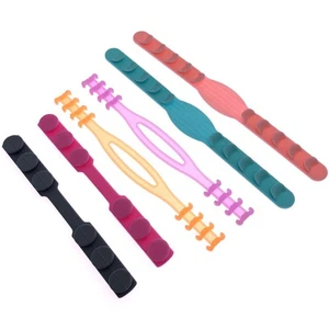 6 Piezas Mascarilla Silicona Bandas Flexibles Máscara Colgador Oreja Ajustable Colgante - Imagen 1 de 12