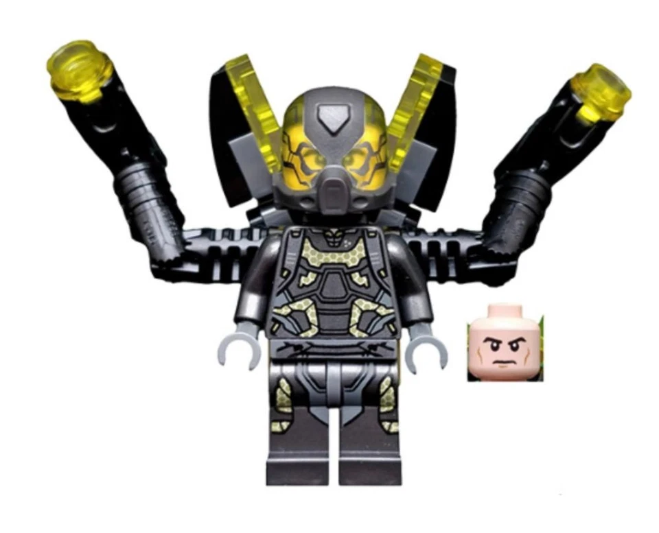 LEGO® Minifig sh0189 - Yellow Jacket Minifigure NEW - Image 1 of 1
