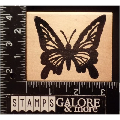 Estampillas de goma de patatas calientes SÓLIDO MONARCA MARIPOSA INSECTO INSECTO JARDÍN #1349 Foto 1 de 3