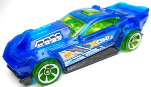 2019 HOT WHEELS X-RAYCERS DRIFT ROD BLUE 1:64 DIECAST 2 3/4" RACE CAR W/ GREEN - Bild 1 von 6