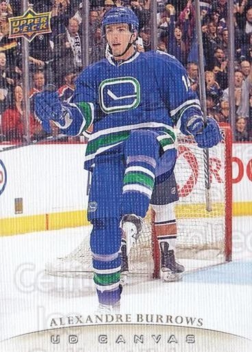 2011-12 Upper Deck Canvas #83 Alexandre Burrows - Image 1 of 1