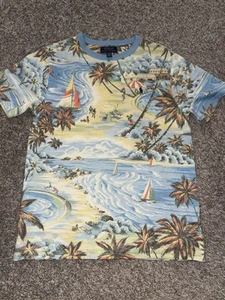Boys Youth Large Ralph Lauren Polo Beach Shirt - Picture 1 of 4