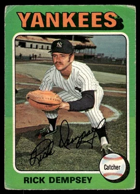 1975 O-Pee-Chee Rick Dempsey New York Yankees #451 - Image 1 of 2