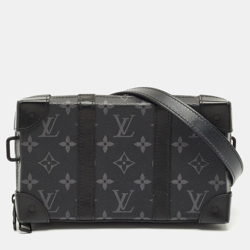 LOUIS VUITTON（LV） Borsa a portafoglio Louis Vuitton Monogram Eclipse in tela e pelle morbida bauletto