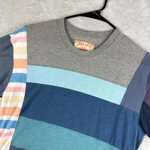 Camisa Patagonia Para Hombres Mediana Usada Reelaborada Retazos Colorblock Camiseta - Imagen 1 de 9