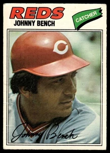 1977 O-Pee-Chee Johnny Bench Cincinnati Reds #100 - Picture 1 of 2