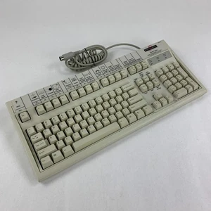 Keytronic E03600QL-C Wired Keyboard AT Clicky Mechanical Vintage Tested - Picture 1 of 9