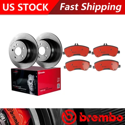 Se adapta a rotores de freno delanteros y pastillas de freno Brembo OE para Mercedes-Benz GLK350 2010 Foto 1 de 4