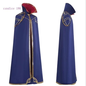 League Of Legends Arcane Caitlyn Blue Cape Cosplay Costume Women Halloween Suit - Picture 1 of 12