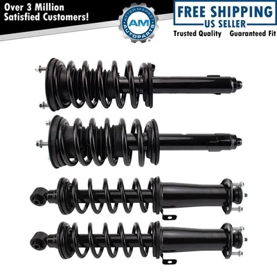 Front and Rear Strut & Spring Assembly Set Fits 2006 Lexus GS300 2007-2011 GS350 — 第 1/4 张图片