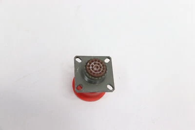 Circular MIL Spec Connector Receptacles Wall Mount 22 Position Copper Alloy - Image 1 of 3