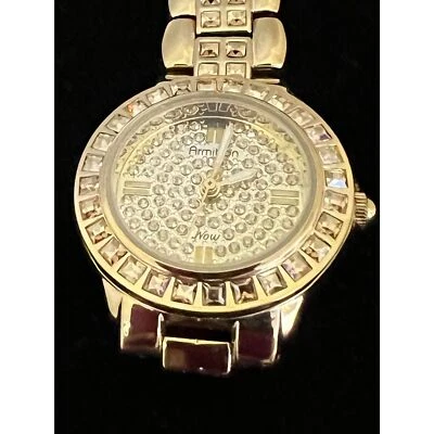 Jeweled Armitron Now Ladies Watch Model 75/3689GP - image 1 of 4