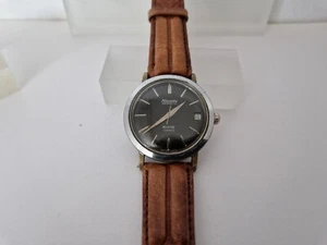 NIVADA AQUADATIC -MEISTER -Automatic 21 Jewels-Ref 2288915 -Black Dial-ETA 1258 - Picture 1 of 9