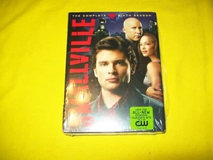 SMALLVILLE THE COMPLETE SIXTH SEASON SIX 6 DVD WITH SLIPCOVER - Picture 1 of 1