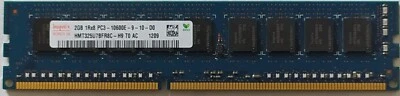 Hynix HMT325U7BFR8C-H9 TO AB 2GB 1333MHz 1Rx8 PC3-10600E-9-10-D0 DDR3 RAM Memory - Image 1 of 2