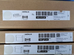 Funda Ikea GRÖNLID elemento de 3 asientos + 2 reposabrazos Hillared beige - Imagen 1 de 3