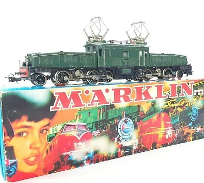 Marklin AC HO Swiss CROCODILE Ce 6/8 ELECTRIC LOCOMOTIVE Metal 3015 NMIB`75 RARE - Image 1 of 4