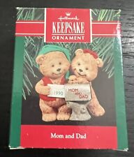 Hallmark Keepsake Ornament “Mom & Dad”. QX4593. Vintage 1990