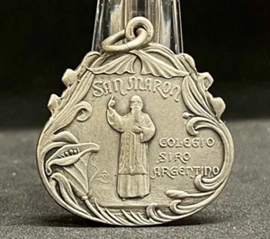 Argentina 1940 ́ San Marón - Líbano Art Nouveau escasa educación escasa medalla - Imagen 1 de 7