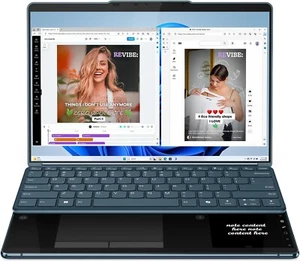 💎Lenovo Yoga Book 9 Ultra 7/ 2x DUAL 13.3" 2.8K OLED TOUCH /32GB RAM/1 TB SSD - Afbeelding 1 van 5