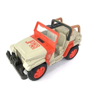 Jurassic Park Jeep Wrangler Remote Control Vehicle Mattel JP28 Truck No Remote - Picture 1 of 6