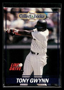 1991 Line Drive Collect-a-Books Tony Gwynn #19 San Diego Padres