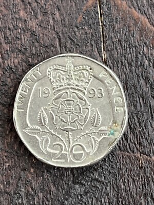 1986 Ireland 20p Twenty Pence Coin