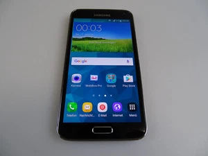 Samsung Galaxy S5 LTE+ SM-G901F 16GB Schwarz! Ohne Simlock! TOP ZUSTAND! OVP! - Bild 1 von 7