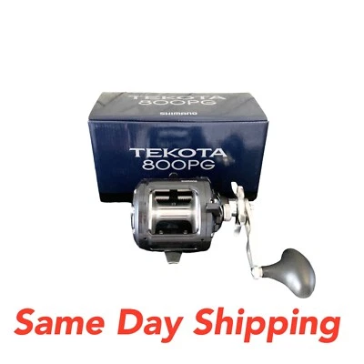 Nuevo carrete de pesca convencional Shimano TEKOTA - 800PGA Foto 1 de 4