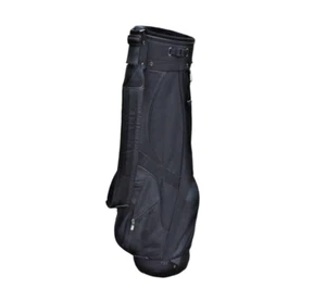 Knight Golf Club Bag In Black 3 Way Divider 6 Zipper Pockets Shoulder Strap - Picture 1 of 9