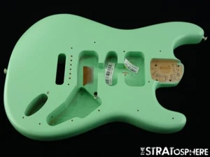 USA Fender Cory Wong Stratocaster Strat BODY, Ltd. Lacquer Satin Surf Green - Picture 1 of 3